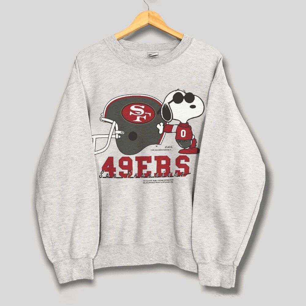 Vintage San Francisco 49ers Football Sweatshirt Retro NFL 49ers Unisex Shirt Tee
